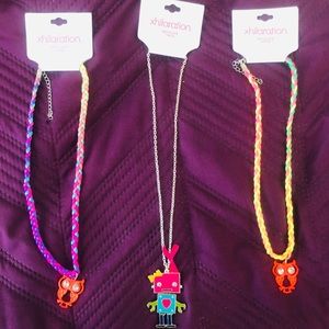Necklaces for girls (set of 3)